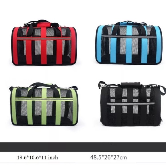 Pet carrier bag breathable two sizes available 1 per order  NWT - Picture 3 of 12